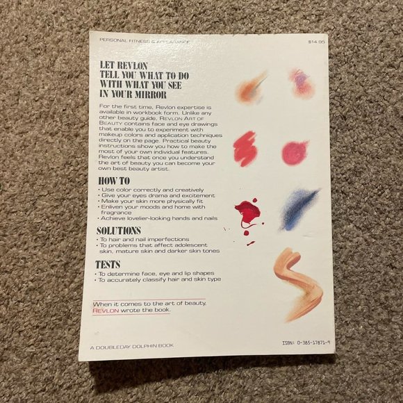 Vintage 80s Revlon The Art of Beauty Book - Picture 5 of 8